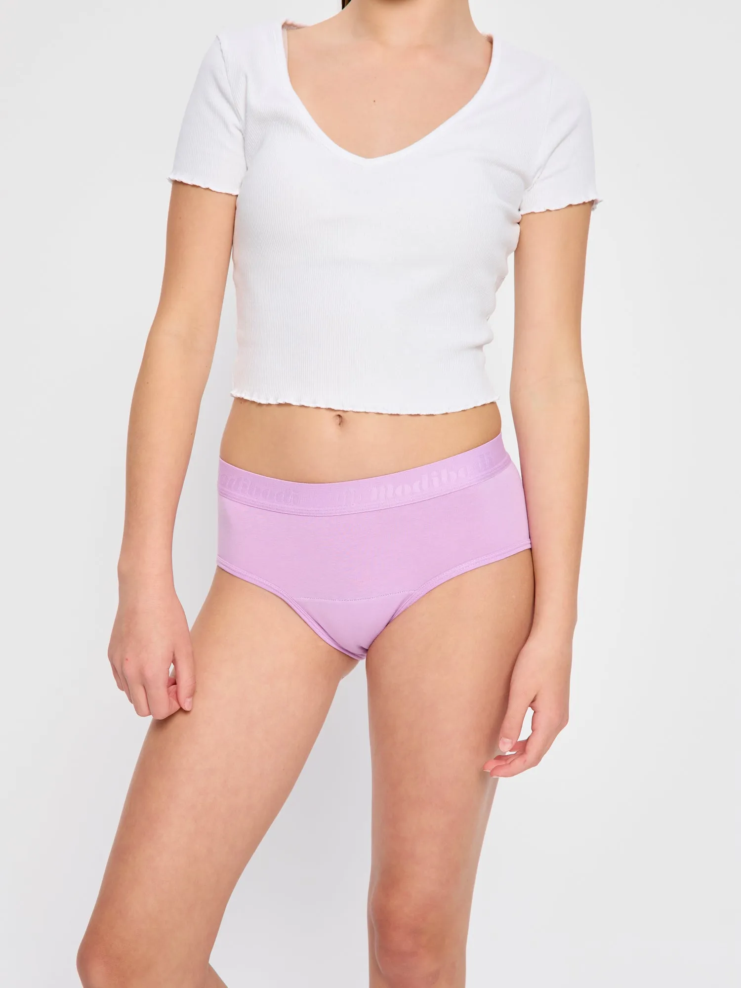 Teen Hipster Boyleg 3 Pack Violet