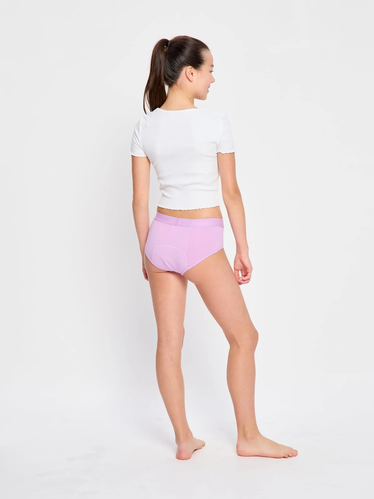 Teen Hipster Boyleg 3 Pack Violet