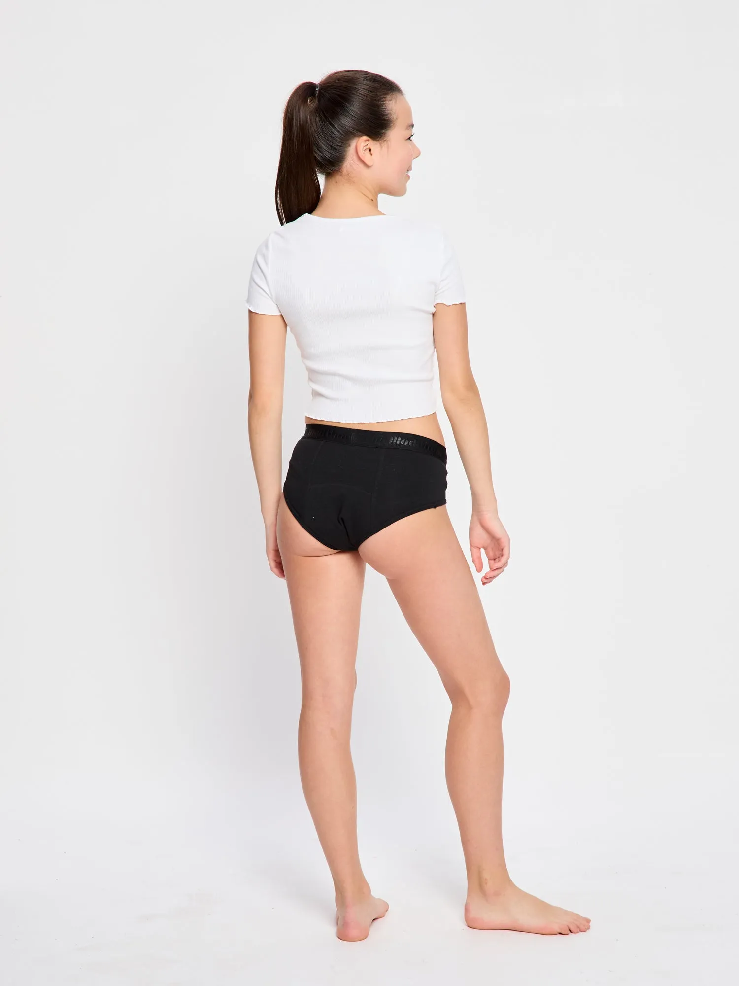 Teen Hipster Boyleg Moderate Black