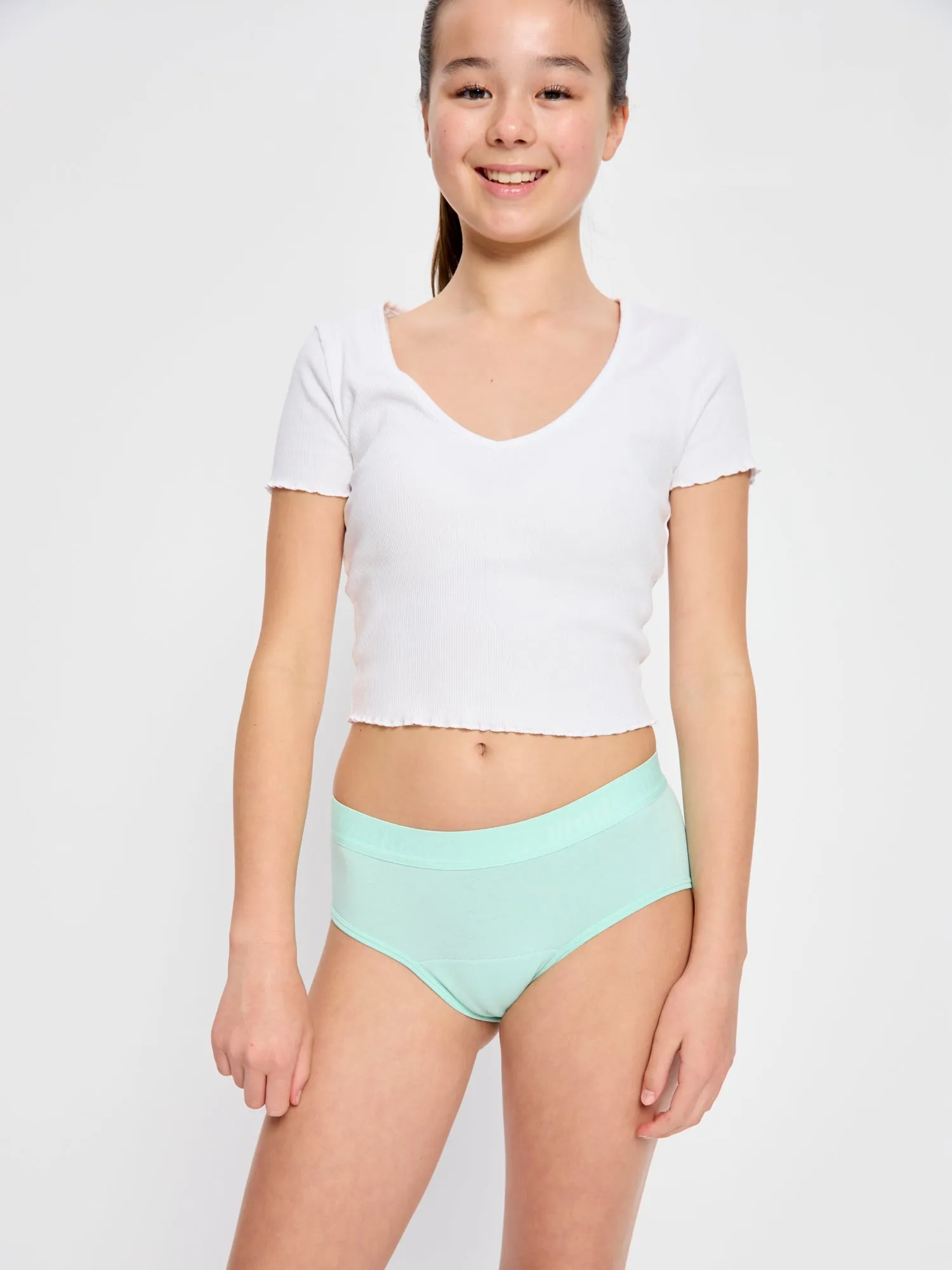 Teen Hipster Boyleg Moderate Spearmint