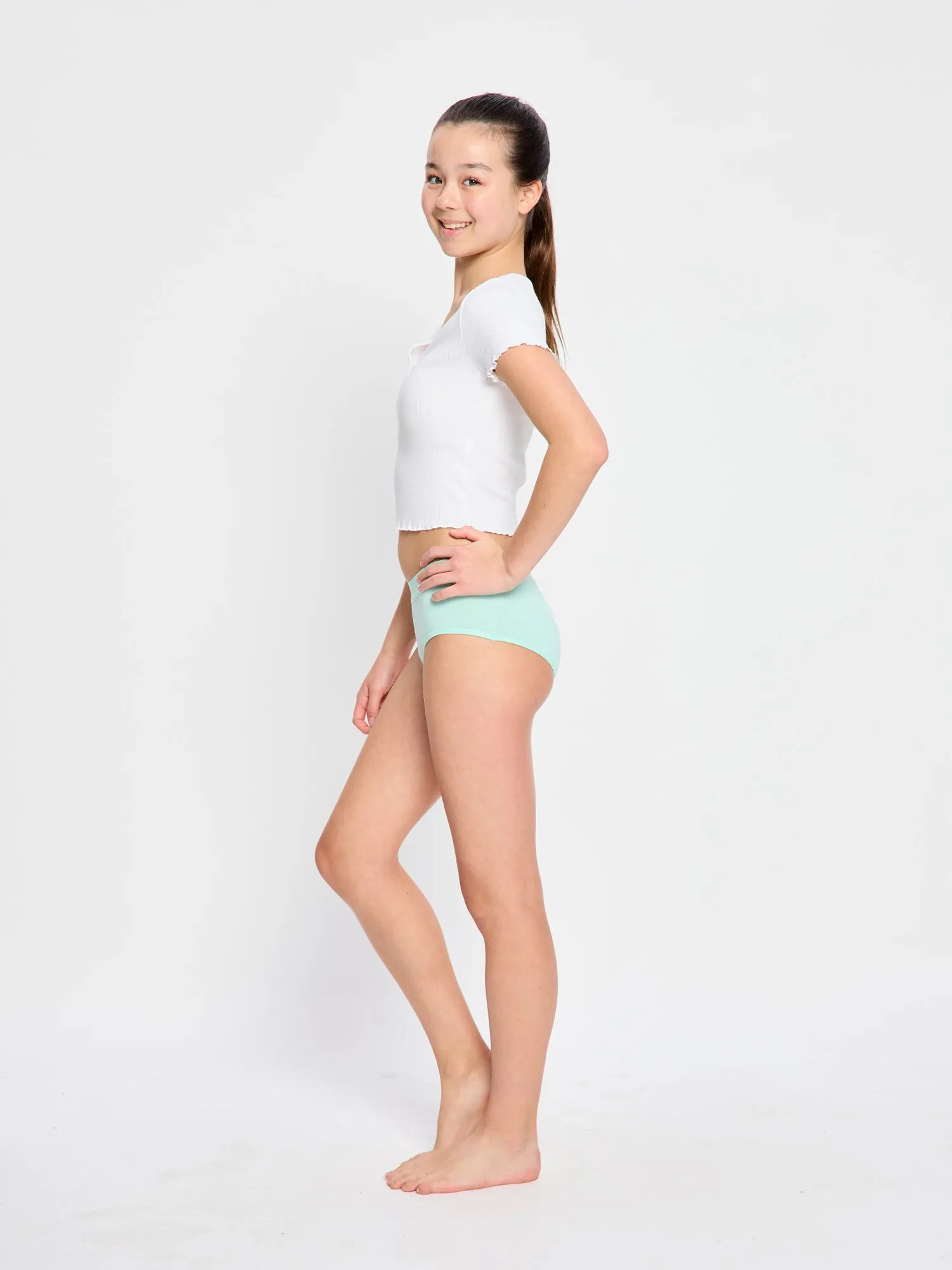 Teen Hipster Boyleg Moderate Spearmint