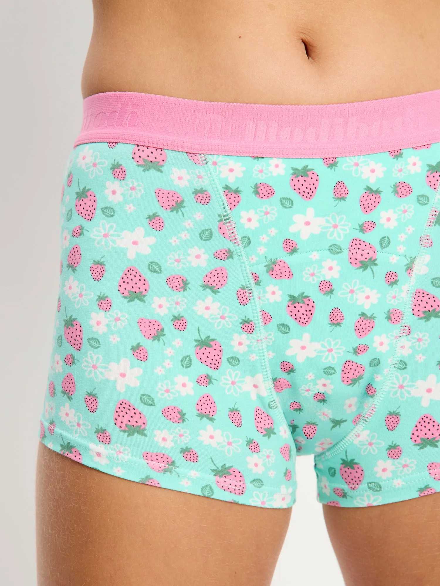 Teen Hipster Boyshort Super Super Strawberry
