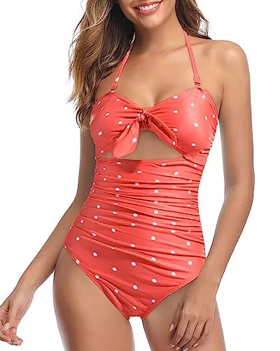 Tummy Control High Waisted One Piece Swimsuits