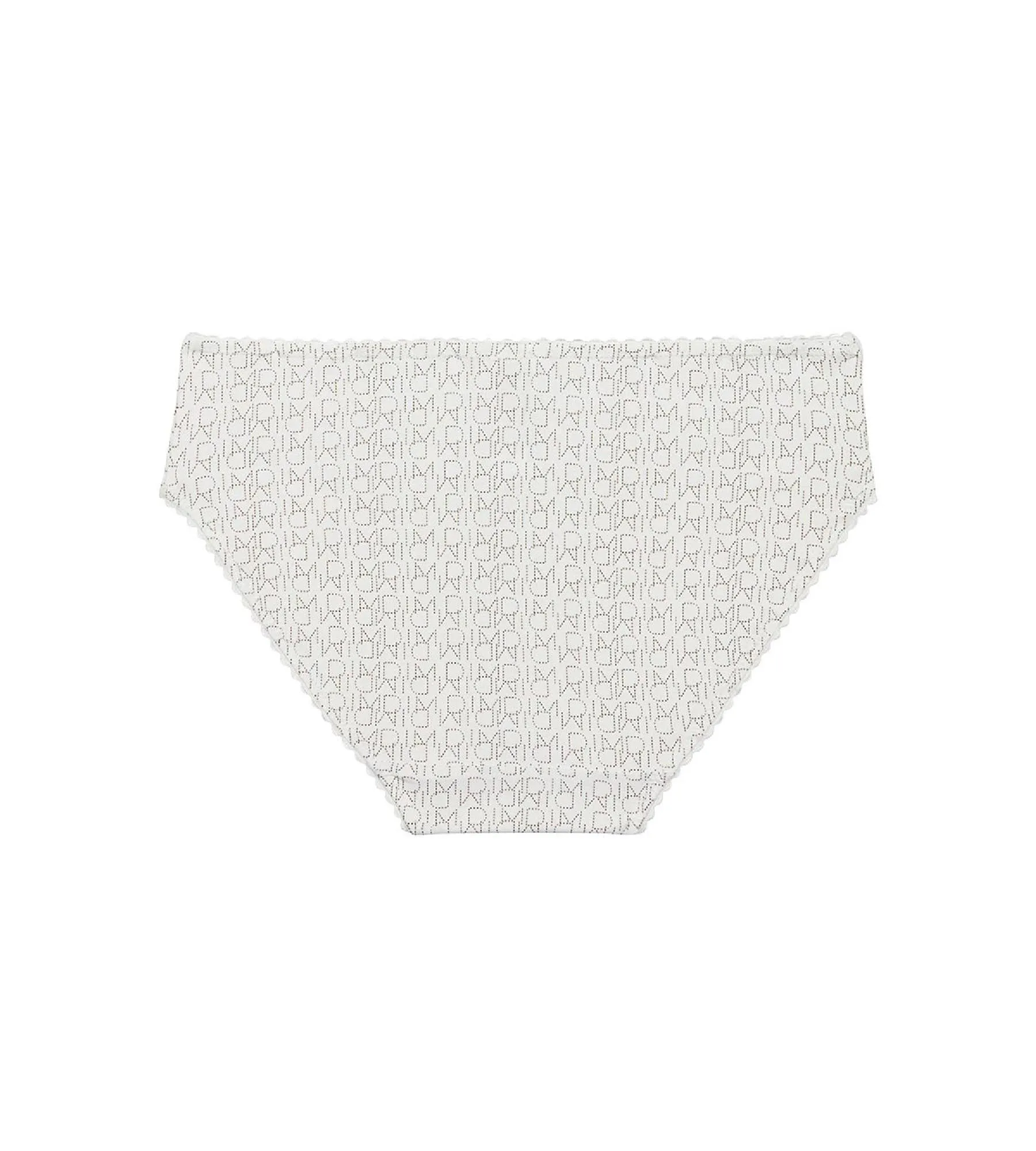 White brief with logo print for girl - Dim Touch