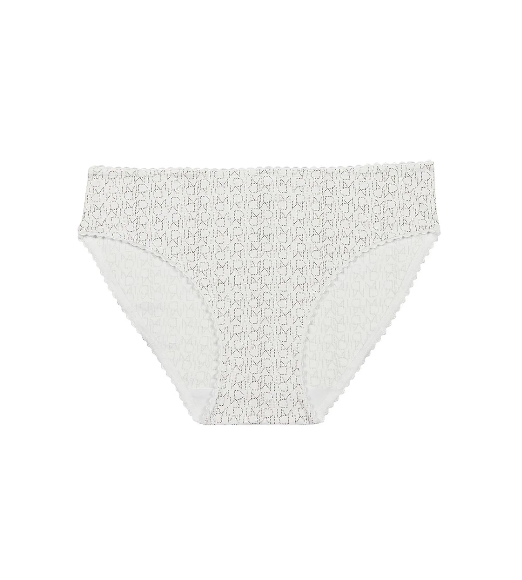 White brief with logo print for girl - Dim Touch