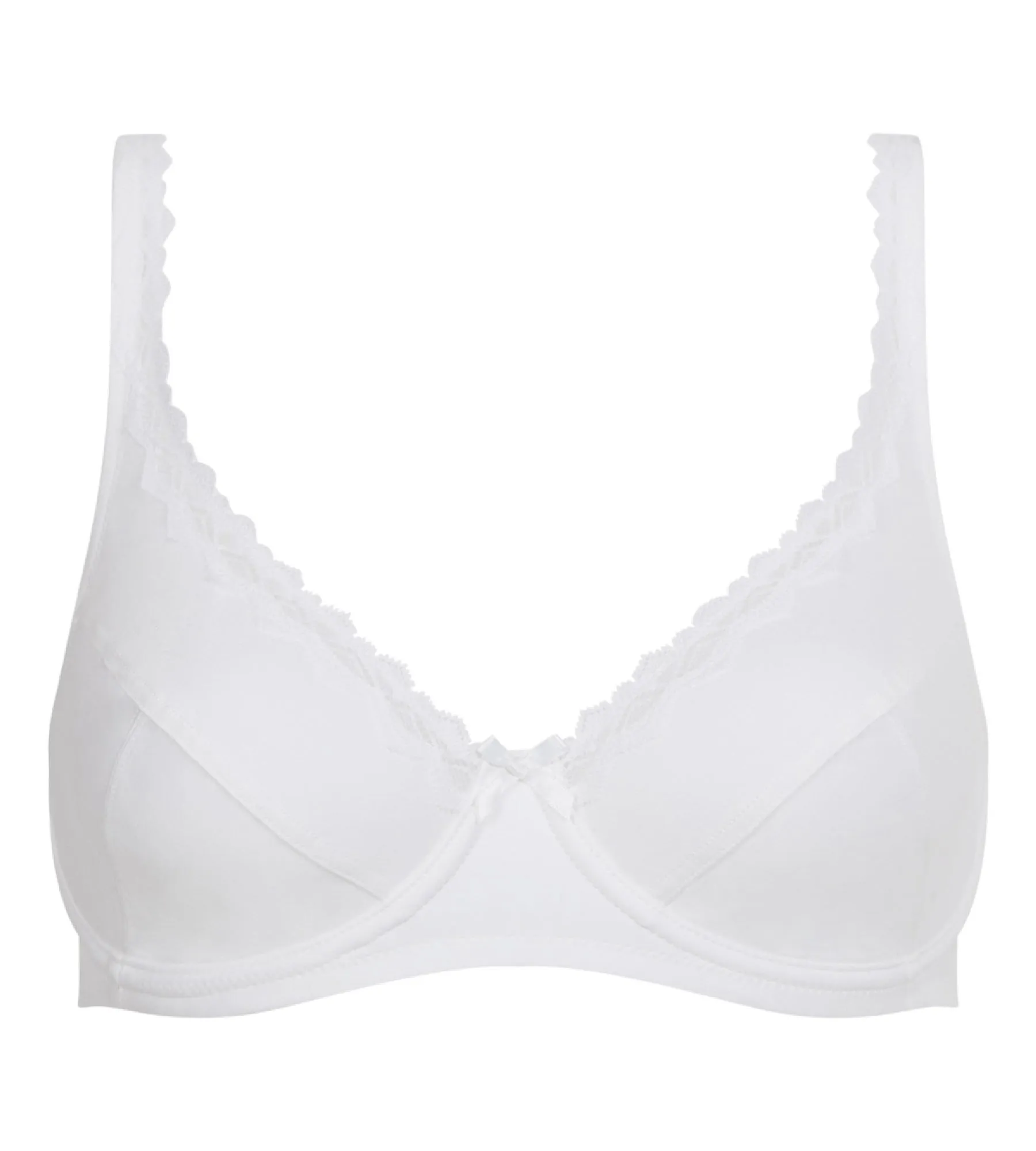 White EcoDIM wireless bra
