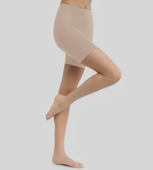 Women's cyclist in Nude second-skin Dim Relax & Go