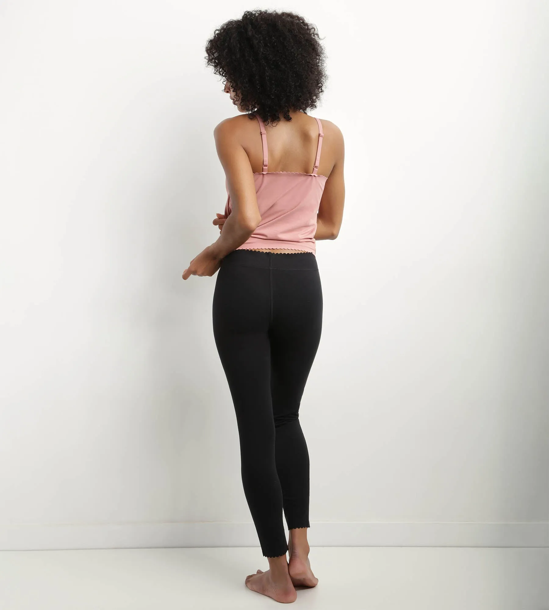 Women's Pink Ombre cotton seamless stretch top Body Touch Easy
