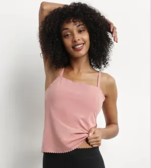 Women's Pink Ombre cotton seamless stretch top Body Touch Easy